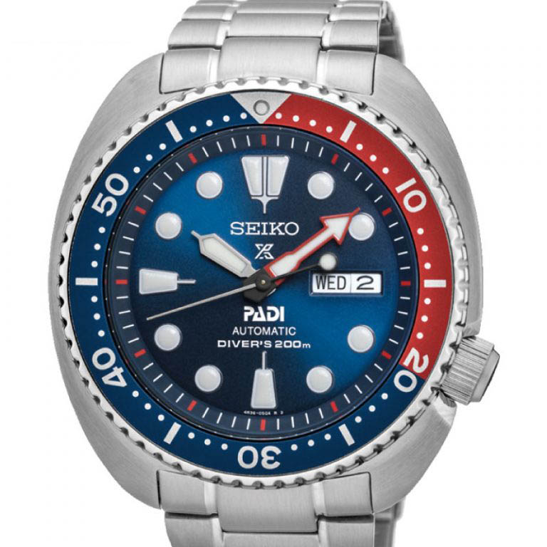 Seiko (ไซโก) นาฬิกาข้อมือ Prospex Automatic PADI Special Edition SRPE99K ระบบอัตโนมัติ ขนาดตัวเรือน 45 มม.