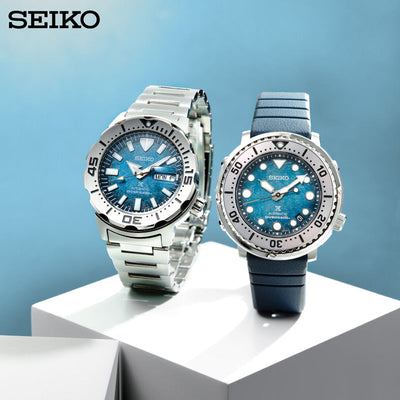 Seiko (ไซโก) นาฬิกาข้อมือ Prospex Save The Ocean 8 Special Edition SRPH75K ระบบอัตโนมัติ ขนาดตัวเรือน 42.4 มม.