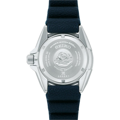 Seiko (ไซโก) นาฬิกาผู้ชาย รุ่น PADI Special Edition The Great Blue SRPJ93K ระบบออโตเมติก ขนาดตัวเรือน 43.80 มม.