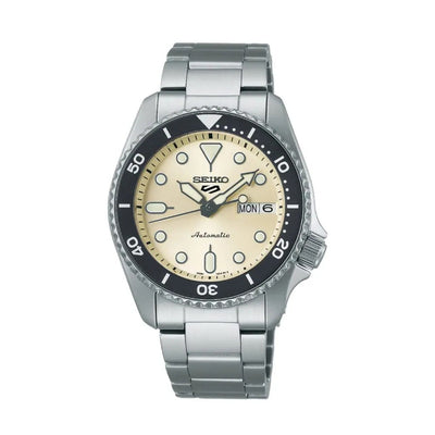 Seiko (ไซโก) นาฬิกาข้อมือ Seiko 5 Sports Mid-size “SPORTS STYLE” SRPK29K SRPK31K SRPK33K SRPK35K ระบบอัตโนมัติ ขนาดตัวเรือน 38 มม.