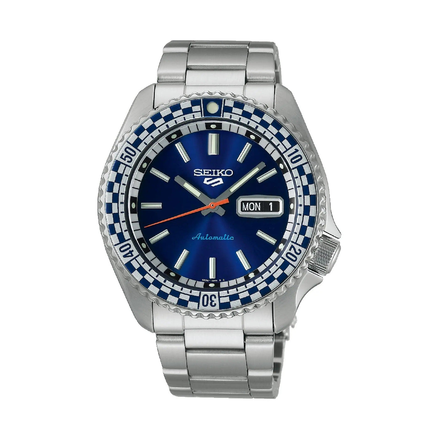 Seiko (ไซโก) นาฬิกาข้อมือ Seiko 5 Sports Retro Color Collection 2 Special Edition SRPK65K ระบบอัตโนมัติ ขนาดตัวเรือน 42.50 มม.