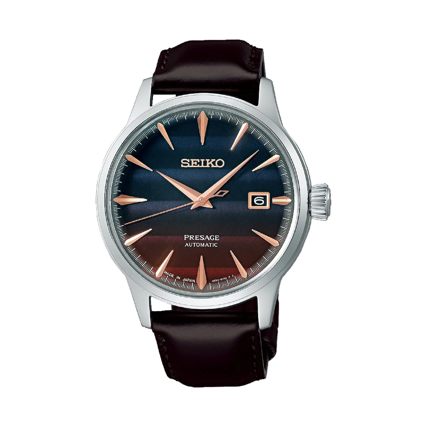 Seiko (ไซโก) นาฬิกาข้อมือ Presage Cocktail Time STAR BAR Limited Edition SRPK75J ระบบอัตโนมัติ ขนาดตัวเรือน 40.50 มม.