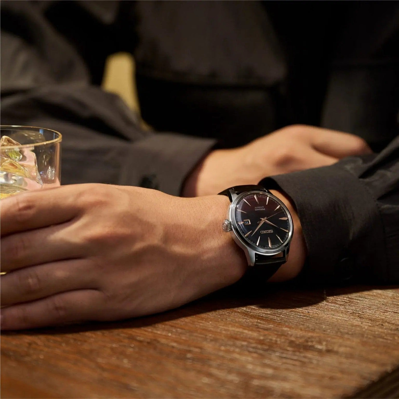 Seiko (ไซโก) นาฬิกาข้อมือ Presage Cocktail Time STAR BAR Limited Edition SRPK75J ระบบอัตโนมัติ ขนาดตัวเรือน 40.50 มม.