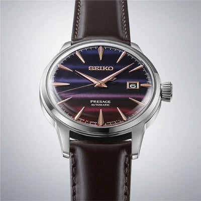 Seiko (ไซโก) นาฬิกาข้อมือ Presage Cocktail Time STAR BAR Limited Edition SRPK75J ระบบอัตโนมัติ ขนาดตัวเรือน 40.50 มม.