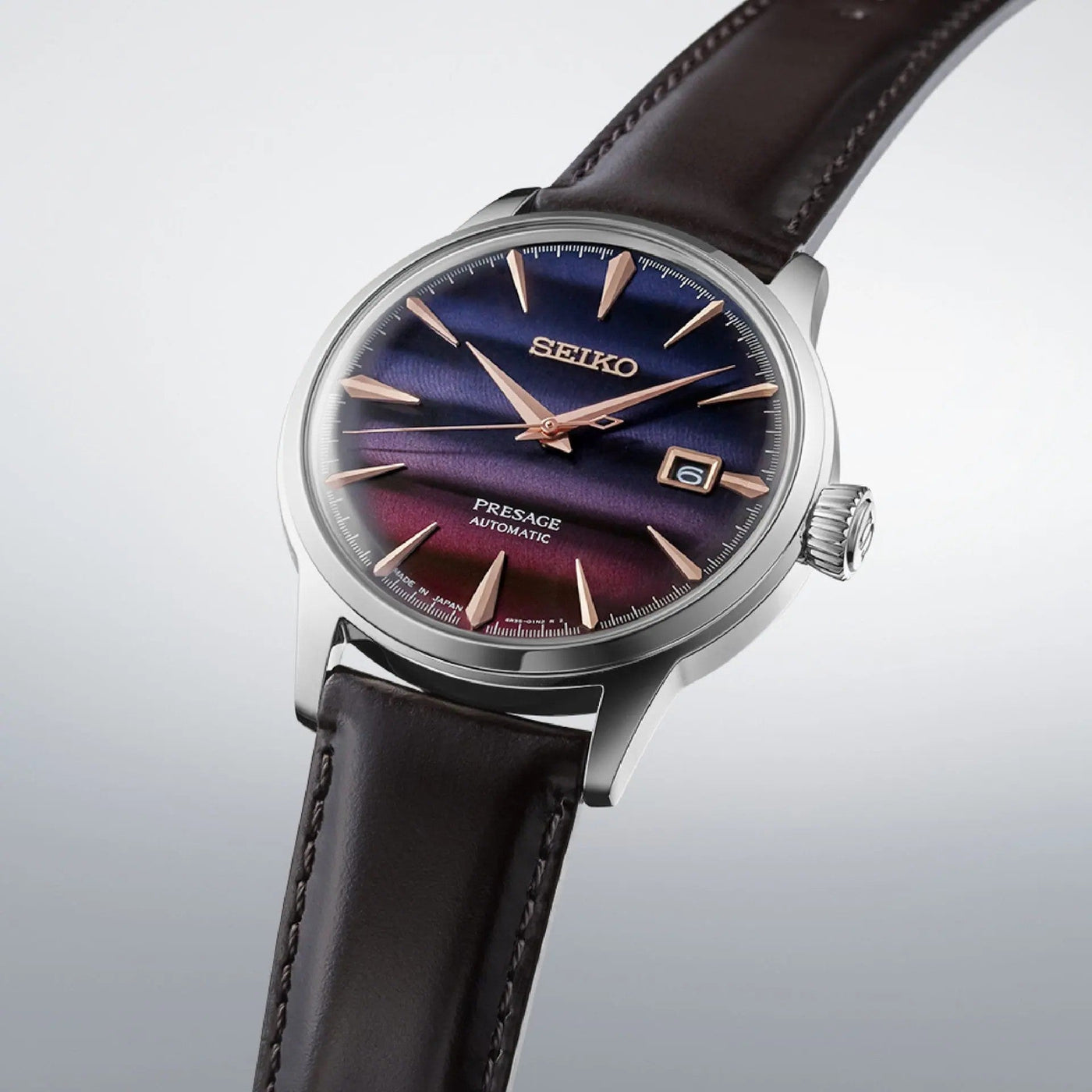 Seiko (ไซโก) นาฬิกาข้อมือ Presage Cocktail Time STAR BAR Limited Edition SRPK75J ระบบอัตโนมัติ ขนาดตัวเรือน 40.50 มม.
