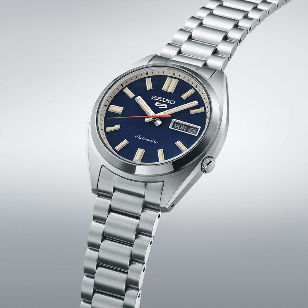 Seiko (ไซโก) นาฬิกาข้อมือ 5 Sports SNXS Series รุ่น SRPK87K ระบบอัตโนมัติ ขนาดตัวเรือน 37.40 มม.