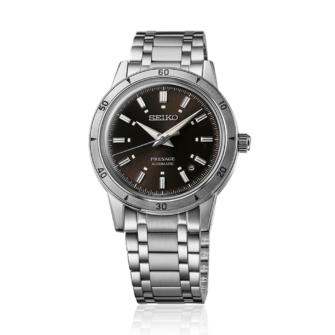 Seiko (ไซโก) นาฬิกาข้อมือ Presage Style 60’s Elegant yet Rugged รุ่น SRPL09J ระบบอัตโนมัติ ขนาดตัวเรือน 39.50 มม.