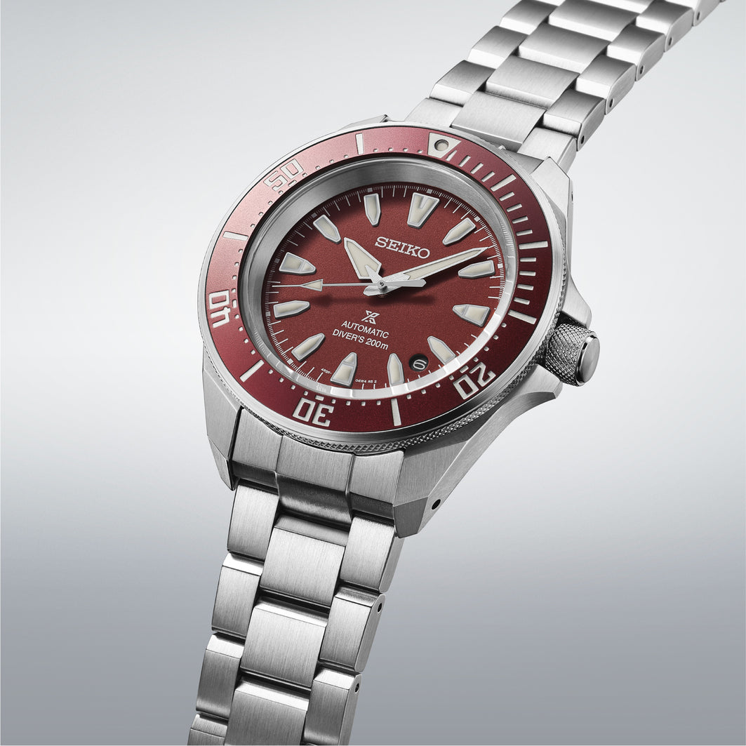 Seiko (ไซโก) นาฬิกาข้อมือ Prospex New Samurai Diver’s SRPL11K ระบบอัตโนมัติ ขนาดตัวเรือน 41.70 มม.