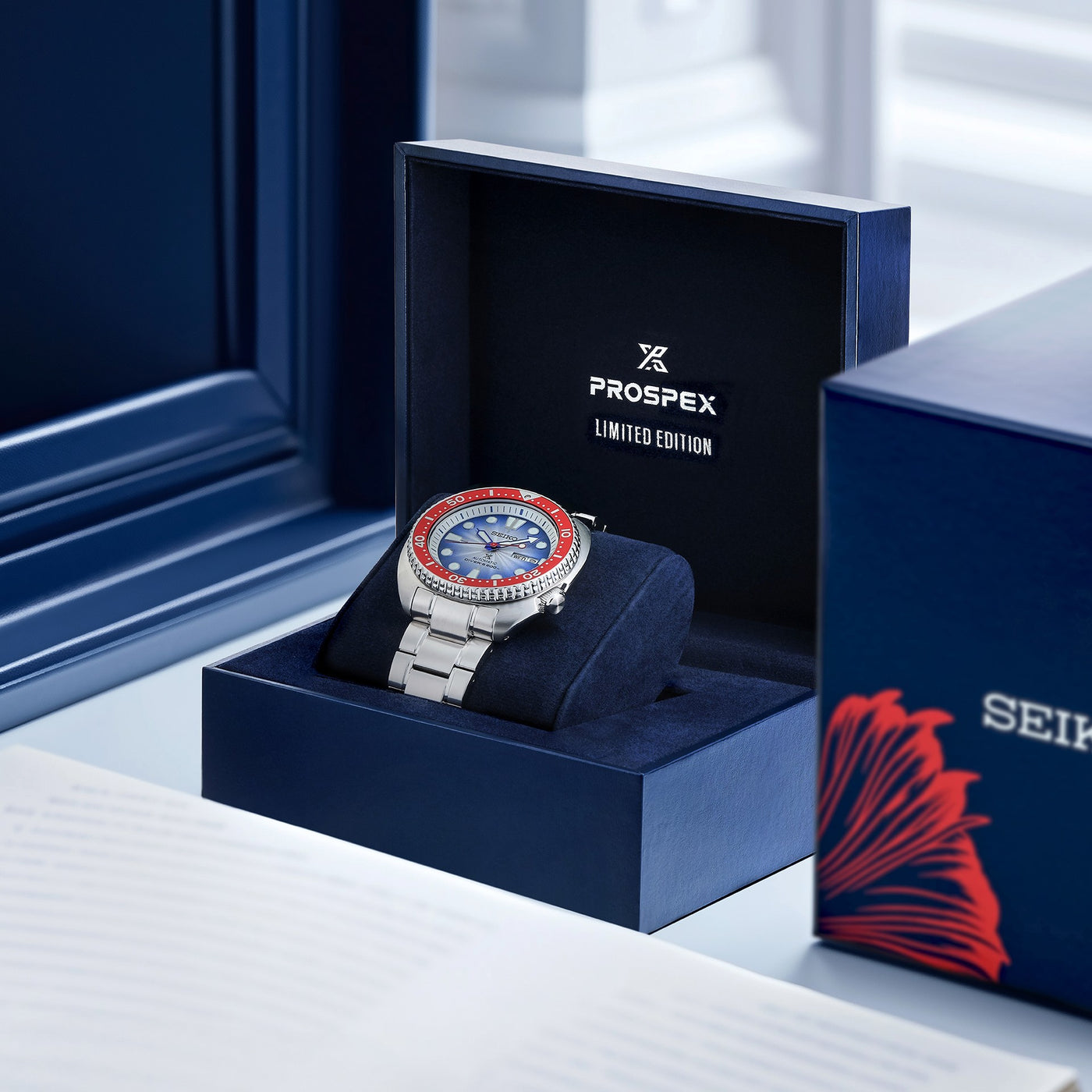 Seiko (ไซโก) นาฬิกาข้อมือ Prospex Siamese Fighting Fish Thailand Limited Edition รุ่น SRPL17K ระบบอัตโนมัติ ขนาดตัวเรือน 45 มม.