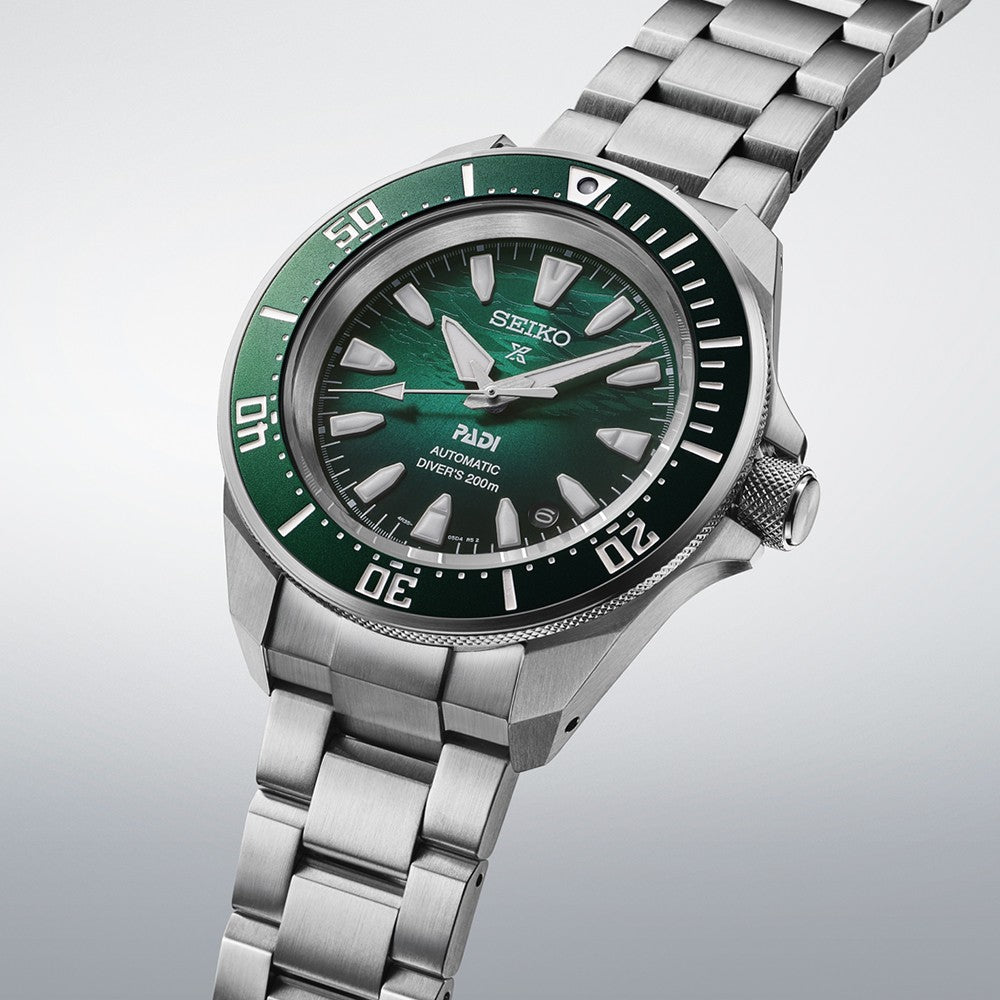 [แถมกระเป๋า] Seiko (ไซโก) นาฬิกาข้อมือ Prospex Diver‘s Watch Mechanical 60th Anniversary PADI Special Edition รุ่น SRPL53K ขนาดตัวเรือน 41.70 มม.