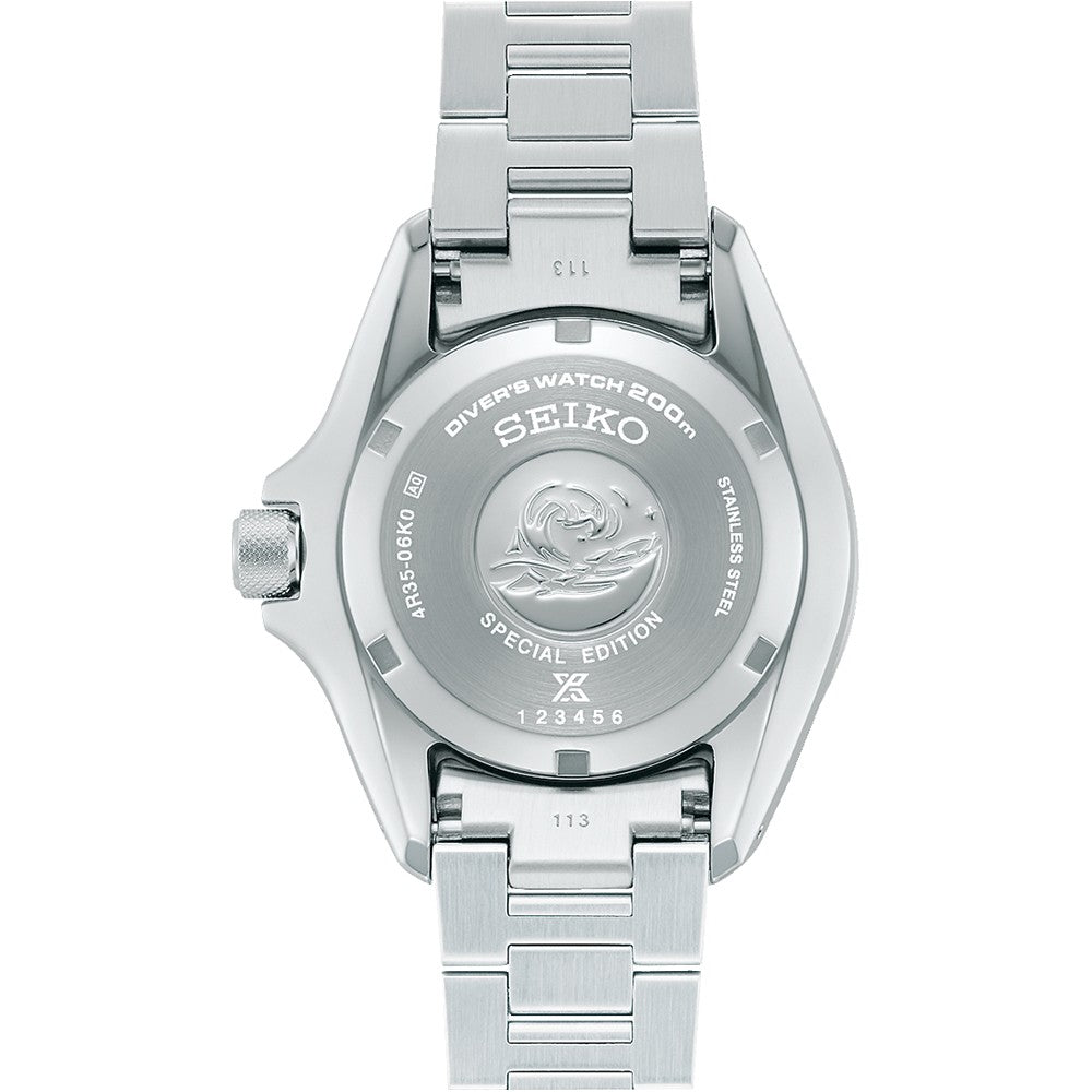 [แถมกระเป๋า] Seiko (ไซโก) นาฬิกาข้อมือ Prospex Diver‘s Watch Mechanical 60th Anniversary PADI Special Edition รุ่น SRPL53K ขนาดตัวเรือน 41.70 มม.