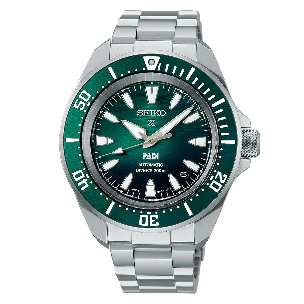 [แถมกระเป๋า] Seiko (ไซโก) นาฬิกาข้อมือ Prospex Diver‘s Watch Mechanical 60th Anniversary PADI Special Edition รุ่น SRPL53K ขนาดตัวเรือน 41.70 มม.