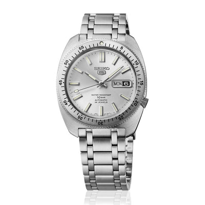 Seiko (ไซโก) 5 Sports Heritage Design Re-creation Limited Edition รุ่น SRPL91K ระบบอัตโนมัติ ขนาดตัวเรือน 38.20 มม.