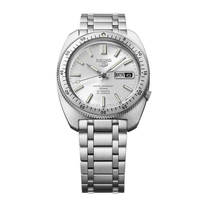 Seiko (ไซโก) 5 Sports Heritage Design Re-creation Limited Edition รุ่น SRPL91K ระบบอัตโนมัติ ขนาดตัวเรือน 38.20 มม.