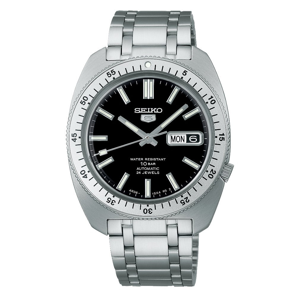 Seiko (ไซโก) 5 Sports Heritage Design Re-creation Limited Edition รุ่น SRPL93K ระบบอัตโนมัติ ขนาดตัวเรือน 38.20 มม.