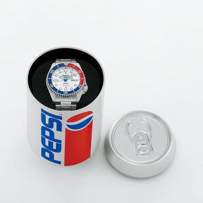 Seiko (ไซโก) 5 Sports Pepsi Limited Edition รุ่น SRPL99K ระบบอัตโนมัติ ขนาดตัวเรือน 38 มม.