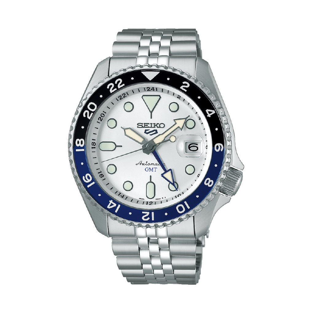 Seiko (ไซโก) นาฬิกาข้อมือ Seiko 5 Sports SKX series GMT SSK033K ระบบอัตโนมัติ ขนาดตัวเรือน 42.5 มม.