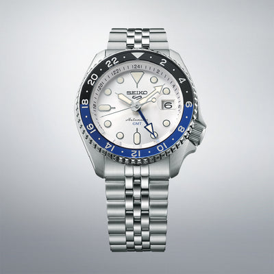 Seiko (ไซโก) นาฬิกาข้อมือ Seiko 5 Sports SKX series GMT SSK033K ระบบอัตโนมัติ ขนาดตัวเรือน 42.5 มม.