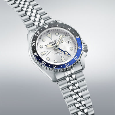 Seiko (ไซโก) นาฬิกาข้อมือ Seiko 5 Sports SKX series GMT SSK033K ระบบอัตโนมัติ ขนาดตัวเรือน 42.5 มม.