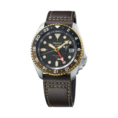 Seiko (ไซโก) นาฬิกาข้อมือ Seiko 5 Sports SKX series GMT SSK036K ระบบอัตโนมัติ ขนาดตัวเรือน 42.5 มม.