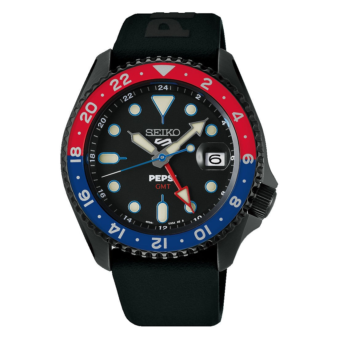 Seiko (ไซโก) 5 Sports Pepsi Limited Edition รุ่น SSK047K ระบบอัตโนมัติ ขนาดตัวเรือน 42.5 มม.