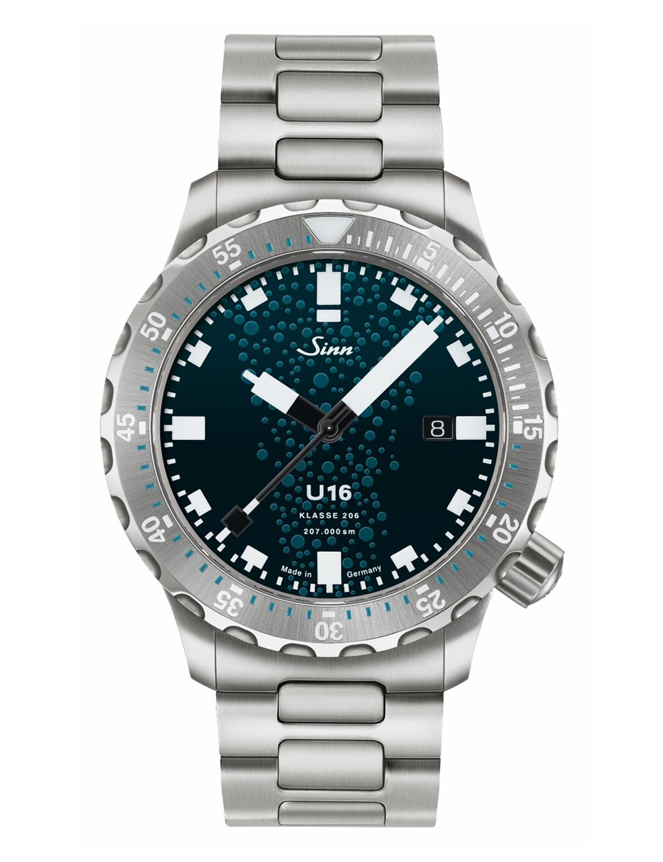 [Pre-Order] Sinn (ซินน์) นาฬิกาดำน้ำ รุ่น U16 สายสเตนเลสสตีล ขนาดตัวเรือน 44 มม. (1026.010) Limited Edition