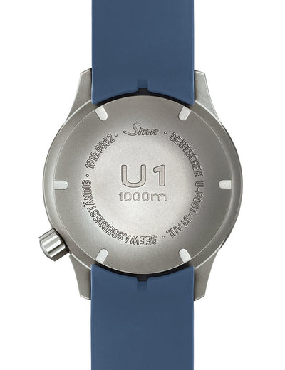 Sinn (ซินน์) นาฬิกาดำน้ำ U1 B สายซิลิโคน ขนาดตัวเรือน 44 มม. (U1 B)