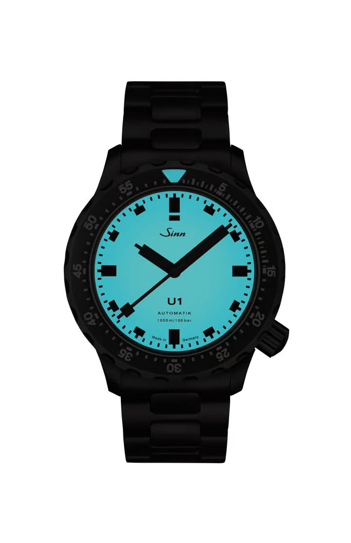 [Pre-Order] Sinn (ซินน์) นาฬิกาดำน้ำ U1 S L Limited Edition สายซิลิโคน/หนัง/สเตนเลสสตีล ขนาดตัวเรือน 44 มม. (U1 S L)