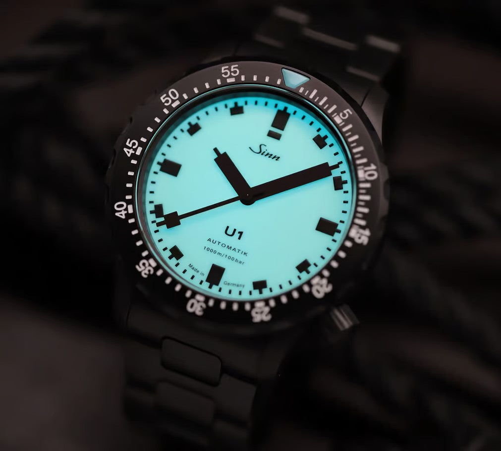 [Pre-Order] Sinn (ซินน์) นาฬิกาดำน้ำ U1 S L Limited Edition สายซิลิโคน/หนัง/สเตนเลสสตีล ขนาดตัวเรือน 44 มม. (U1 S L)
