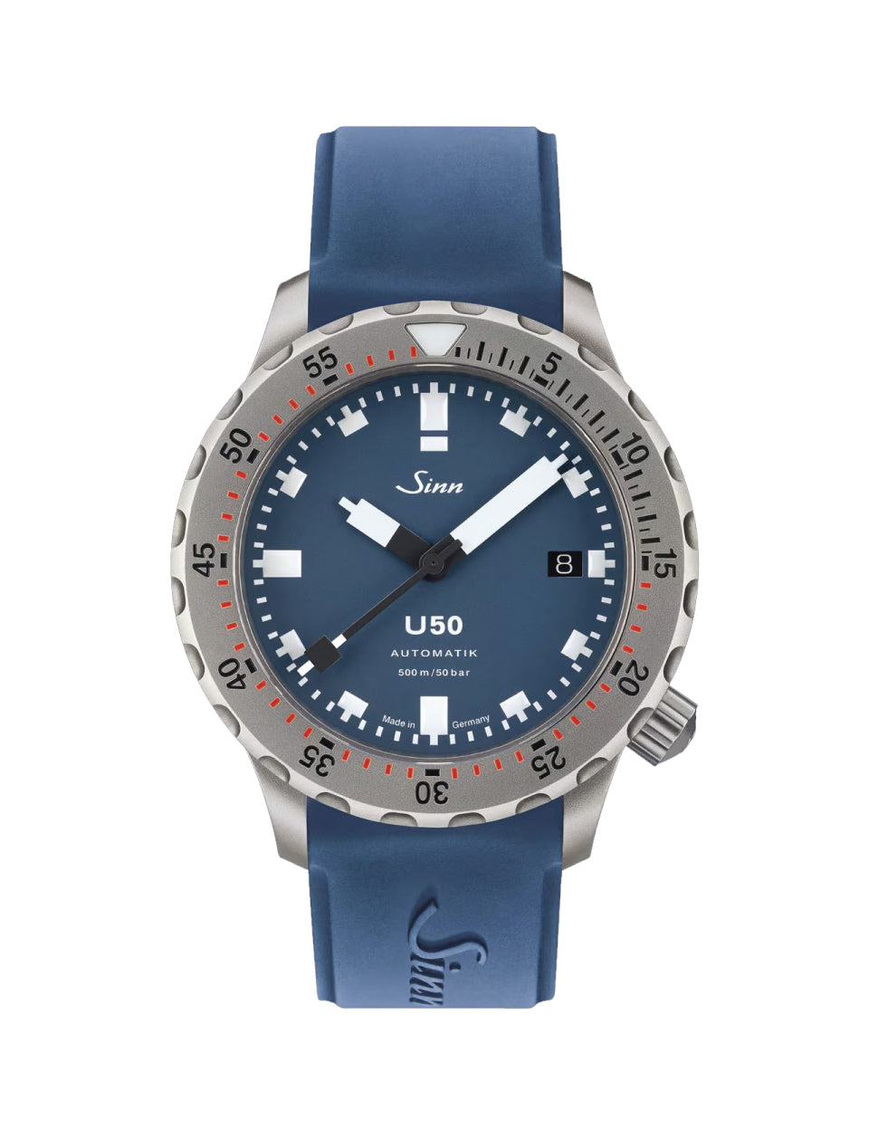 [Pre-Order] Sinn (ซินน์) นาฬิกาดำน้ำ U50 B Tegimented สายสเตนเลสสตีล ขนาดตัวเรือน 41 มม. (U50 B Tegimented)