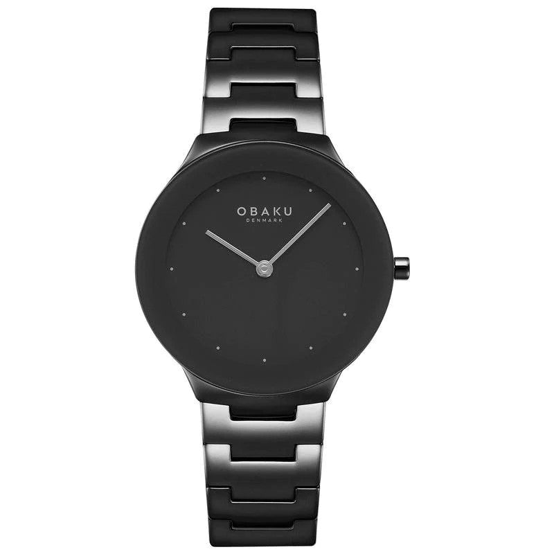 Obaku (โอบากุ) นาฬิกาผู้หญิง Spejl Lille ระบบควอตซ์ สายสแตนเลสสตีล ขนาดตัวเรือน 32 มม. (V290LXBBSB)