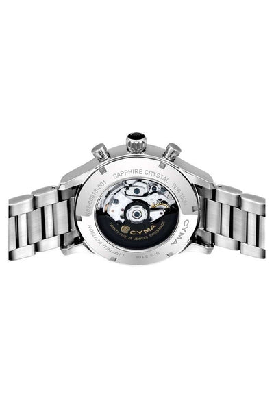 CYMA (ไซมา) นาฬิกาข้อมือ รุ่น Grand Maestro Chess ระบบออโตเมติก ขนาดหน้าปัด 43.50 มม.