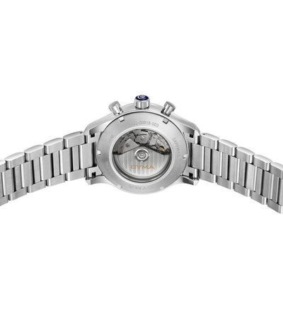 CYMA (ไซมา) นาฬิกาข้อมือ Grand Maestro The Chess Collection ระบบออโตเมติก สายสเตนเลสสตีล ขนาดตัวเรือน 43.5 มม. (W02-00818-003)