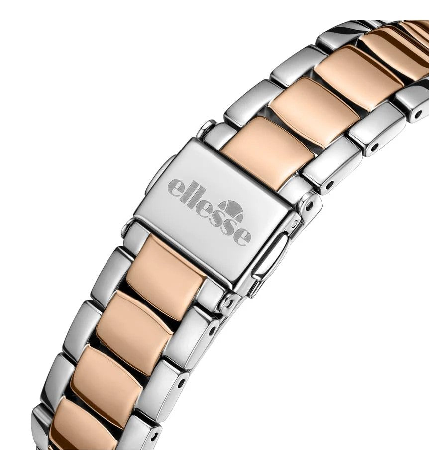 Ellesse (เอลเลส) นาฬิกาผู้หญิง Luna 3 เข็ม ระบบควอตซ์ สายสเตนเลสสตีล ขนาดตัวเรือน 30 มม. (W03-00857-003)