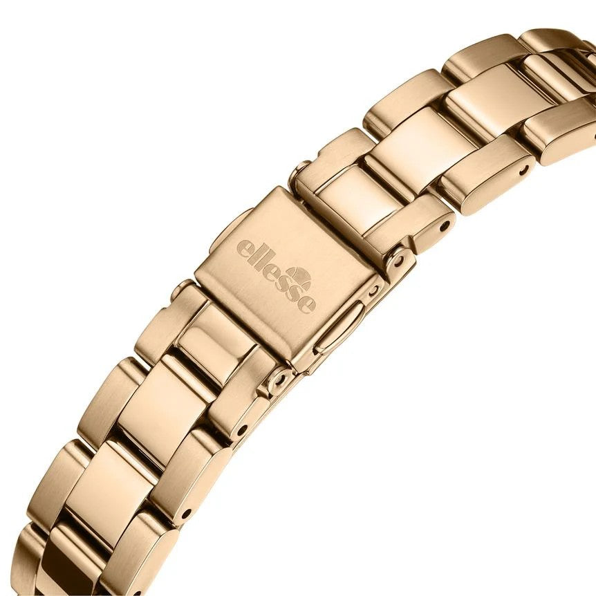 Ellesse (เอลเลส) นาฬิกาผู้หญิง Attimo 3 เข็ม ระบบควอตซ์ สายสเตนเลสสตีล ขนาดตัวเรือน 30 มม. (W03-00859-004)