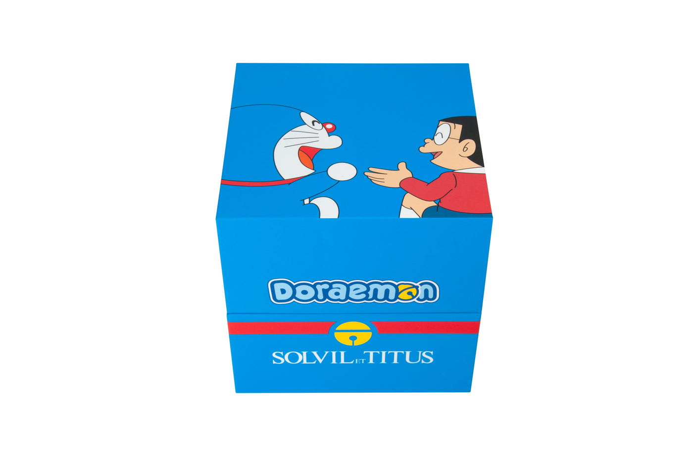 Solvil et Titus (โซวิล เอ ติตัส) “Doraemon” นาฬิกาผู้หญิง คอลเลกชัน Perse ลิมิเต็ดอิดิชัน มัลติฟังก์ชัน ระบบควอตซ์ สายสแตนเลสสตีลและเซรามิก ขนาดตัวเรือน 36 มม. (W06-03314-002)