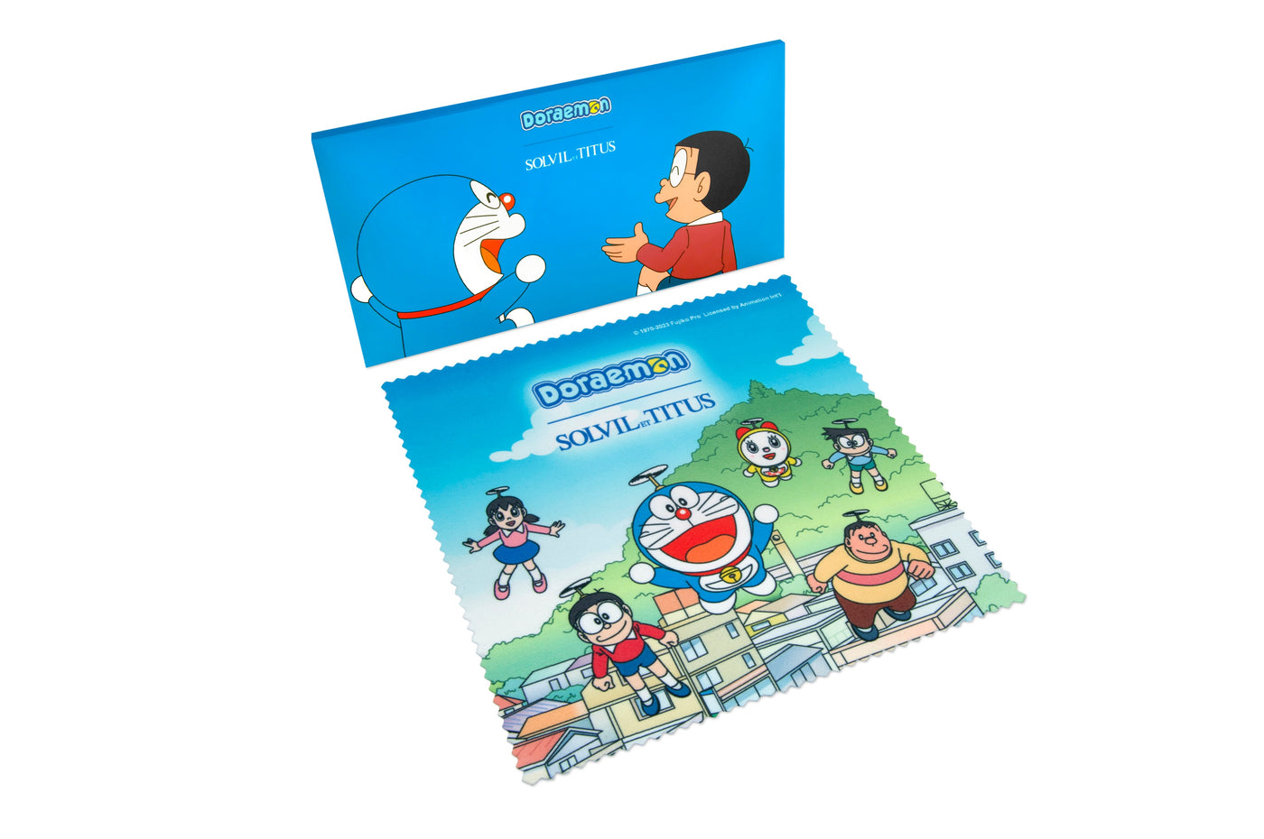 Solvil et Titus (โซวิล เอ ติตัส) “Doraemon” นาฬิกาผู้หญิง คอลเลกชัน Perse ลิมิเต็ดอิดิชัน มัลติฟังก์ชัน ระบบควอตซ์ สายสแตนเลสสตีลและเซรามิก ขนาดตัวเรือน 36 มม. (W06-03314-002)