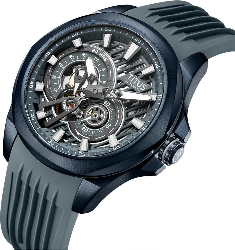 Solvil et Titus (โซวิล เอ ติตัส) นาฬิกาผู้ชาย Quest Skeleton มัลติ