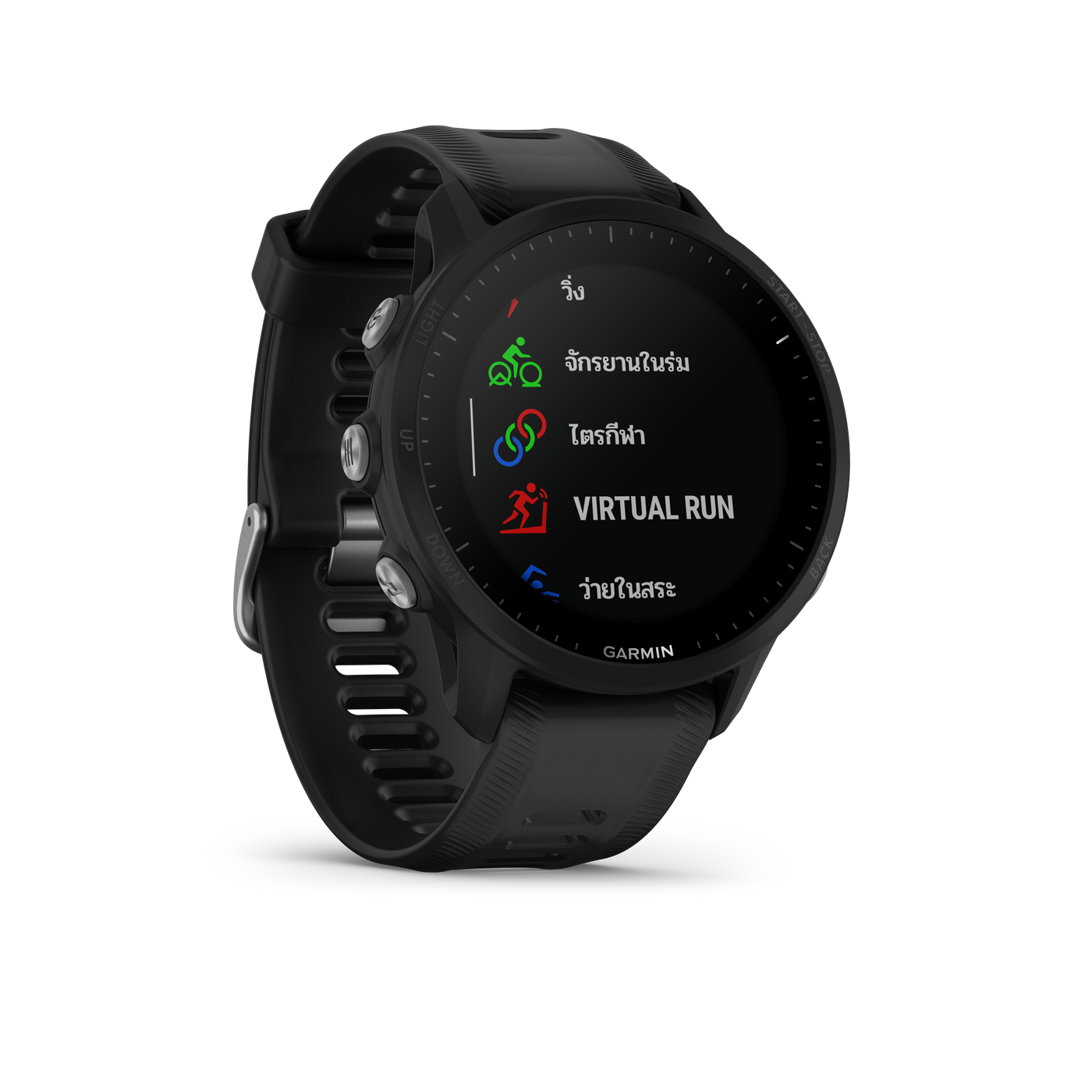 Garmin (การ์มิน) นาฬิกา Smartwatch รุ่น Forerunner 955 ขนาดหน้าปัด 46.6 มม. (010-02638)