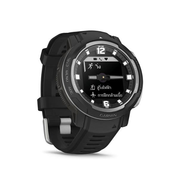 Garmin (การ์มิน) นาฬิการุ่น Instinct Crossover - Standard Edition ขนาดหน้าปัด 45 มม. (010-02730)