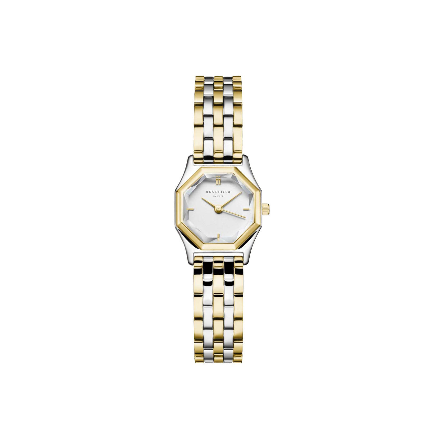 Rosefield (โรสฟิลด์) นาฬิกาผู้หญิง รุ่น Gemme หน้าปัด 21.5 x 27.5 มม.