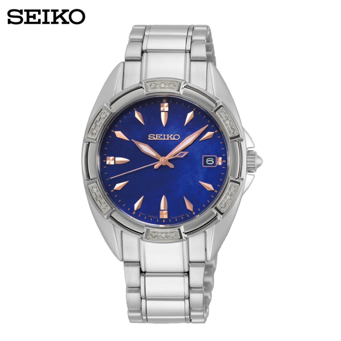 Seiko (ไซโก) นาฬิกาผู้หญิง รุ่น Conceptual SKK881P ระบบควอตซ์ ขนาดตัวเรือน 33 มม.