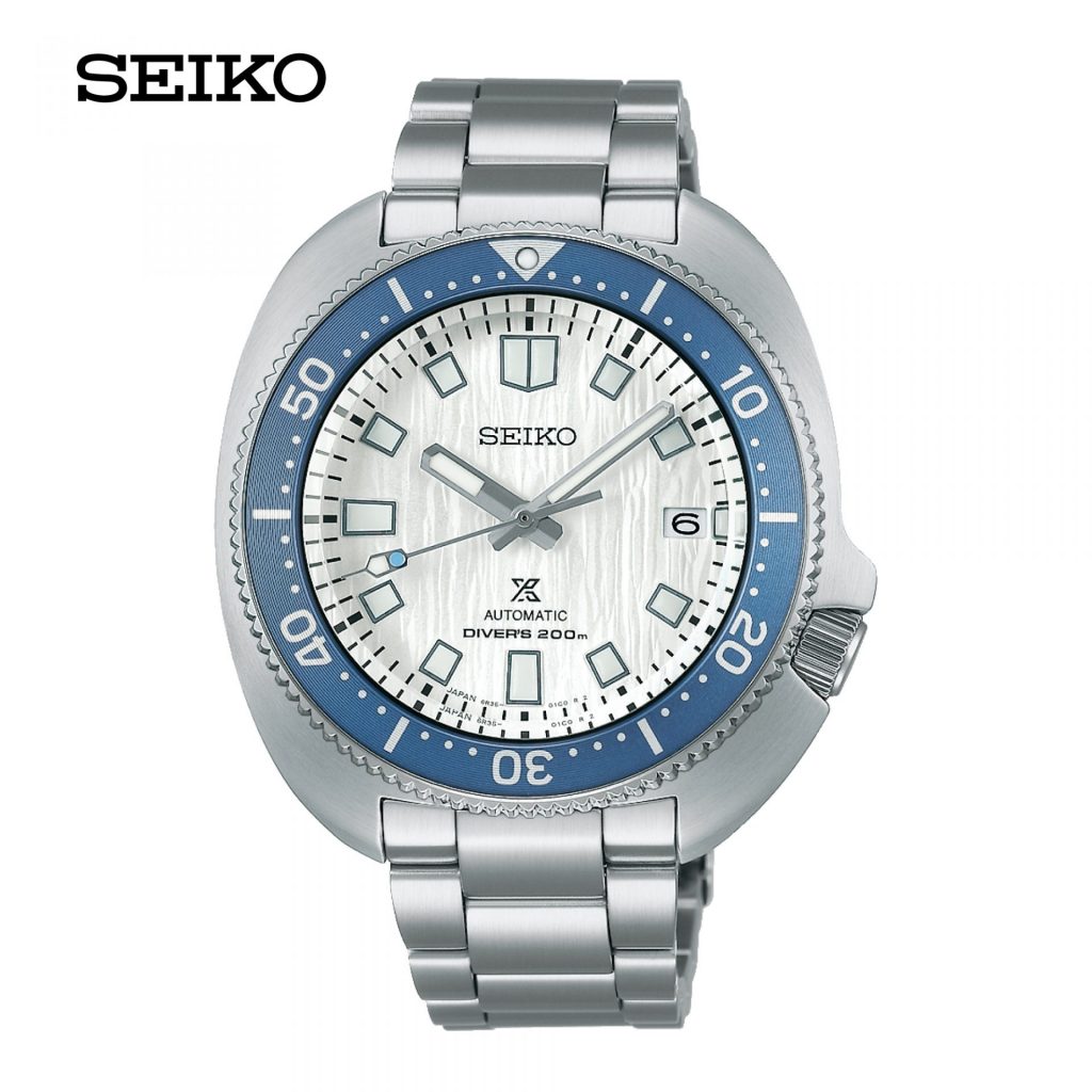 Seiko (ไซโก) นาฬิกาผู้ชาย Prospex 1970 Diver's Save The Ocean Spacial Edition SPB301J ระบบออโตเมติก ขนาดตัวเรือน  42.7 มม.