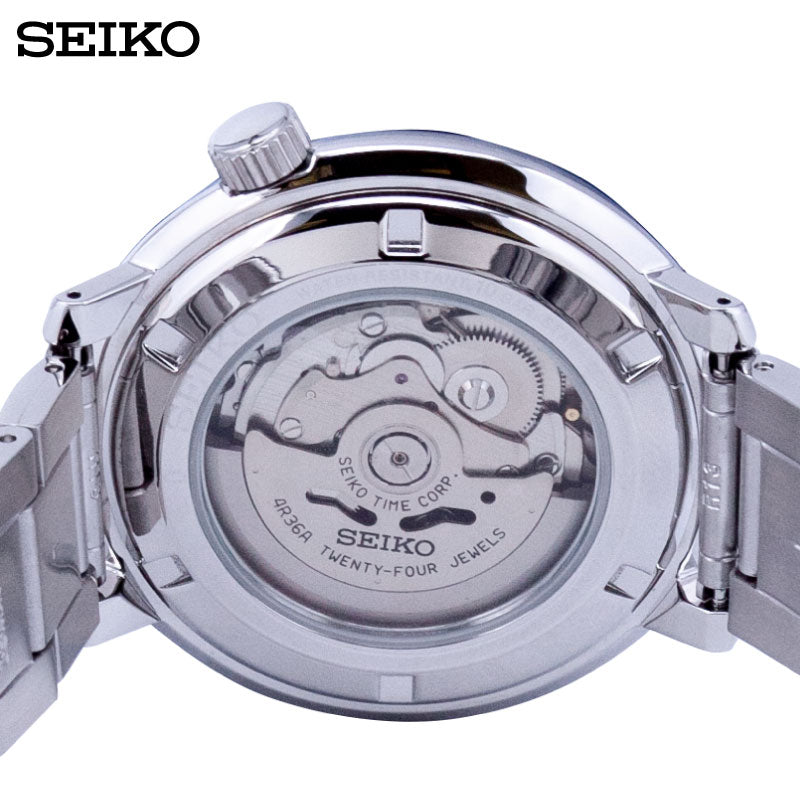 Seiko (ไซโก) นาฬิกาผู้ชาย รุ่น New Seiko 5 Sports Automatic SRPD63K ระบบออโตเมติก ขนาดตัวเรือน 42 มม.
