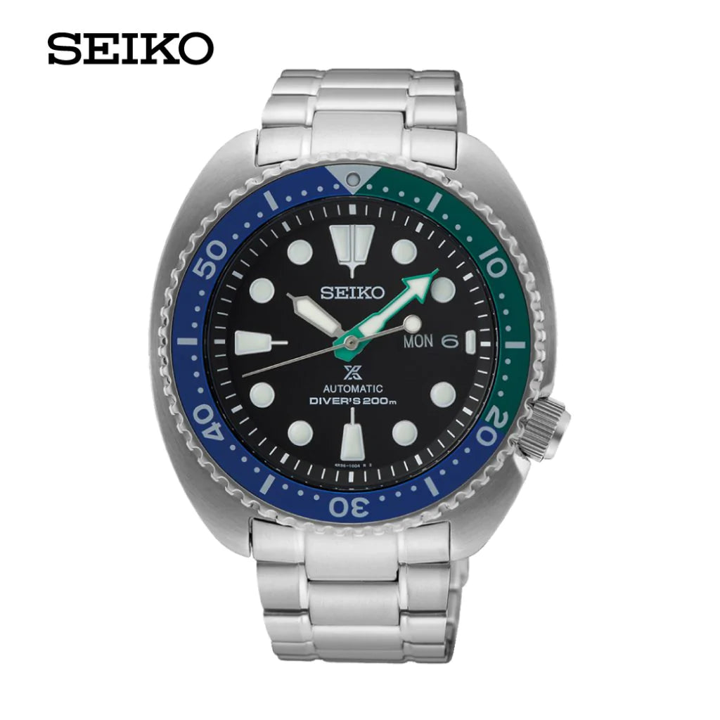 Seiko (ไซโก) นาฬิกาผู้ชาย รุ่น Prospex "Tropical Lagoon" Special Edition รุ่น SRPJ35K ระบบอัตโนมัติ ขนาดตัวเรือน 45 มม.