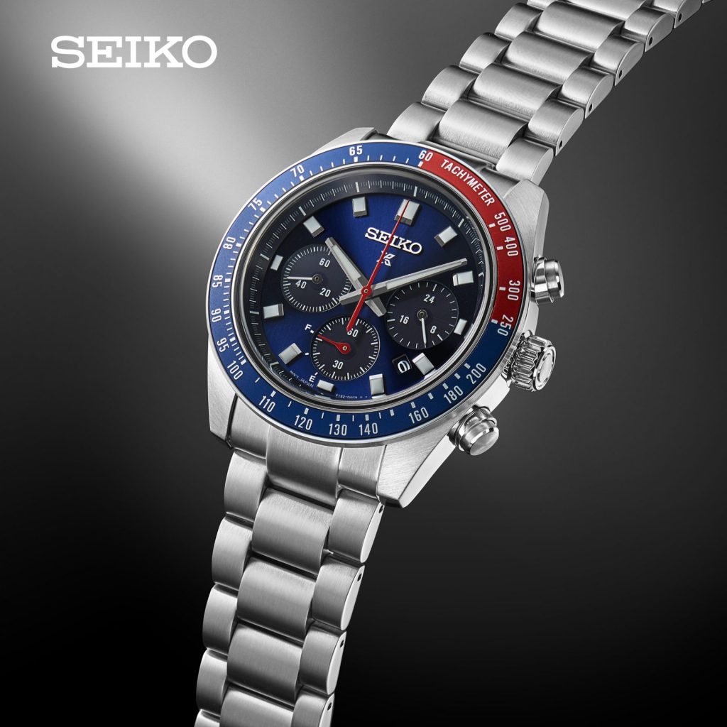 Seiko (ไซโก) นาฬิกาข้อมือ Prospex Solar Speed Timer Cal. V192 SSC911P SSC913P ระบบโซลาร์ โครโนกราฟ ขนาดตัวเรือน 41.4 มม.